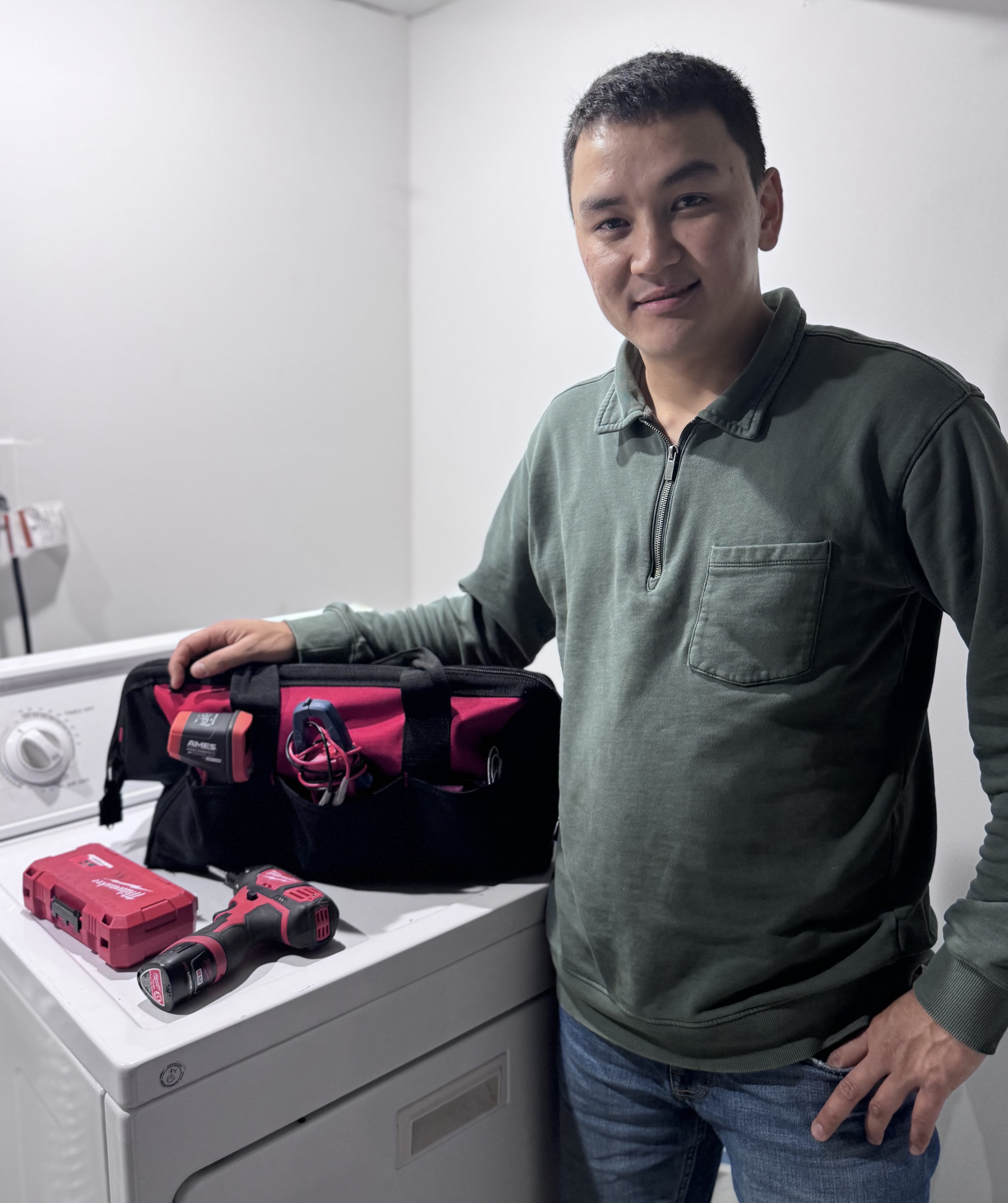 Elveg, founder of First Call Appliance Repair in Lansdale, PA